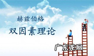赫兹伯格的双因素理论是什么 赫兹伯格的双因素理论是什么谈谈你的看法