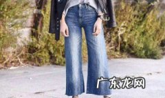 牛仔阔腿裤搭配什么短袖好看 牛仔阔腿裤搭配
