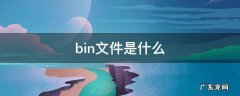 bin文件是什么格式 .bin文件是什么