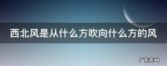 西北风是从什么方吹向什么方的风二年级 西北风是从什么方吹向什么方的风