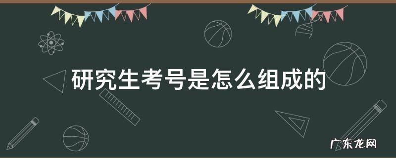 研究生考号是怎么组成的 研究生考号怎么编的?