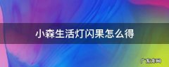 小森生活灯闪果怎么得 小森生活闪光灯果在哪
