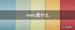 metc是什么 mect是什么意思啊