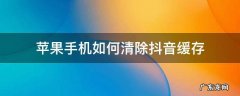 苹果手机怎么删除抖音缓存 苹果手机如何清除抖音缓存