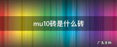 mu10砖是什么砖尺寸 mu10砖是什么砖
