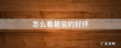 怎么看碧玺的好坏 怎样分辨碧玺