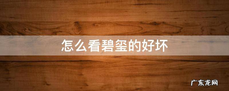 怎么看碧玺的好坏 怎样分辨碧玺