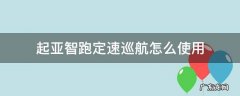 起亚智跑的定速巡航怎么用 起亚智跑定速巡航怎么使用