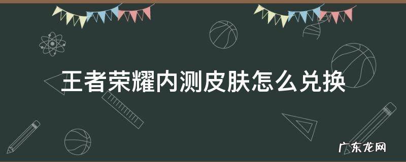 王者荣耀内测皮肤怎么兑换 王者荣耀兑换内测皮肤的方法