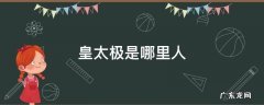 皇太极是哪里人 皇太极是什么人