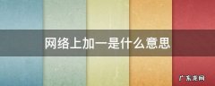网络上加一是什么意思 一加一什么意思网络用语
