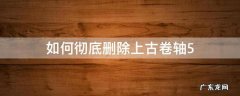 如何彻底删除上古卷轴5 上古卷轴5重制版怎么删除干净