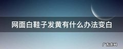 网面白鞋子发黄有什么办法变白 鞋子晒干了变黄怎么办