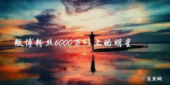 谁是微博粉丝破6千万的超级明星？