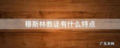 穆斯林教徒有什么特点 穆斯林人的性格特点