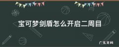 宝可梦剑盾怎么开启二周目 宝可梦剑盾二周目怎么开