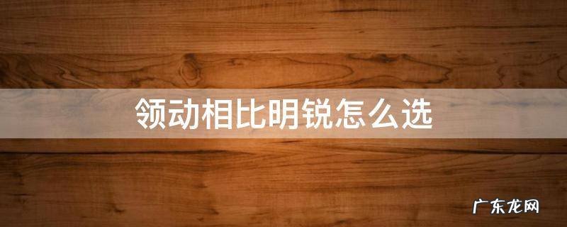 领动相比明锐怎么选 领动 与明锐谁好