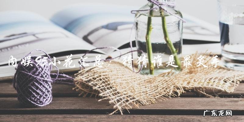 内娱95小花,你猜谁是最炙手可热的一位?