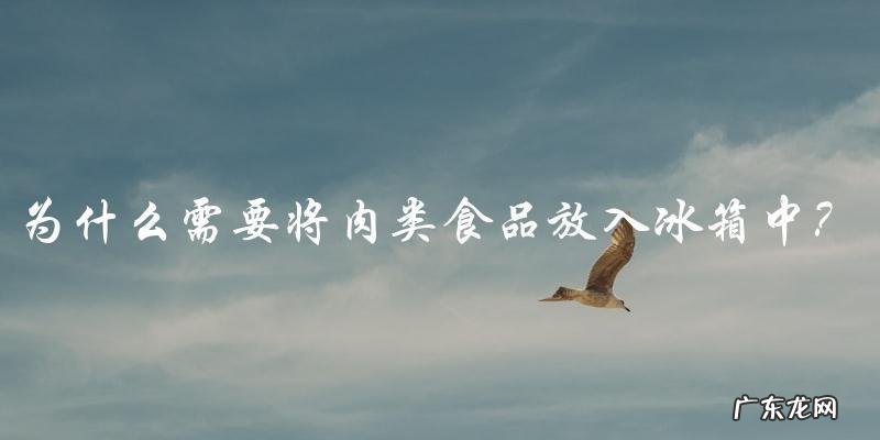 不放冰箱过夜的肉能否安全食用?