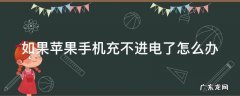 如果苹果手机充不进电了怎么办 显示不匹配 如果苹果手机充不进电了怎么办