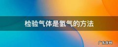 检验气体是氢气的方法 用什么方法检验氢气
