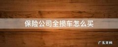 保险公司全损车怎么买 全损车上保险