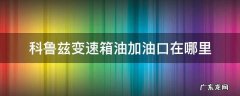 科鲁兹变速箱油加油口在哪里 科鲁兹变速箱油从哪里加