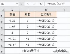 怎么快速给小数取整