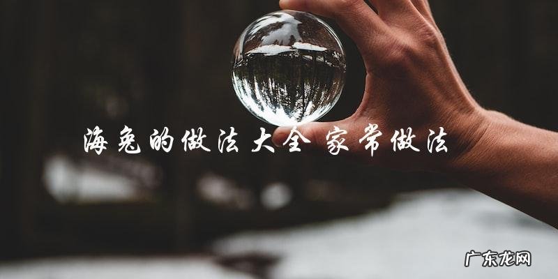 海兔家常做法大全,让你轻松学会制作!