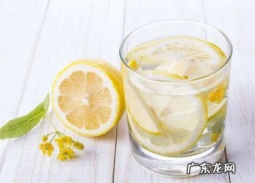 柠檬水的功效与作用