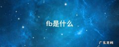 fb是什么元件 fb是什么