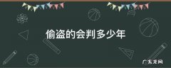 偷盗一般判多少年 偷盗的会判多少年