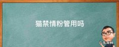 猫禁情粉管用吗 猫咪禁情粉管用吗