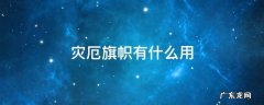 网易我的世界灾厄旗帜有什么用 灾厄旗帜有什么用