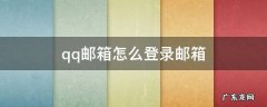 qq邮箱怎么登录邮箱 qq邮箱怎么登录邮箱下载呢