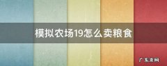 模拟农场19怎么卖粮食 模拟农场19有自动卖粮吗