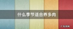 什么季节适合养多肉 什么季节养多肉最好养的