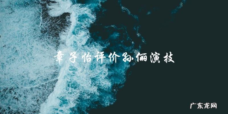 章子怡公开评价孙俪演技,这位女星究竟获得了怎样的评价?