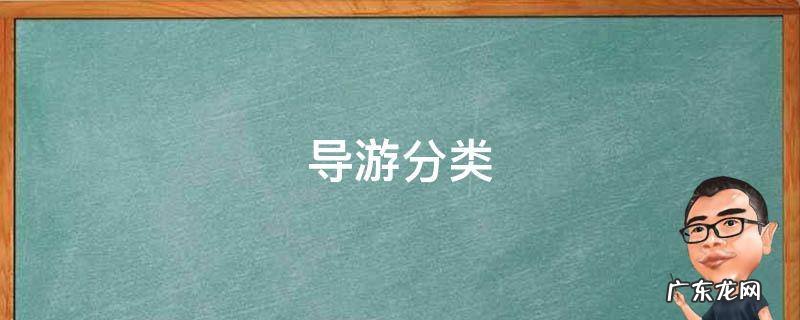 导游分类依据 导游分类