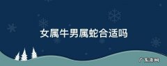 女属蛇男牛相配合适吗 女属牛男属蛇合适吗