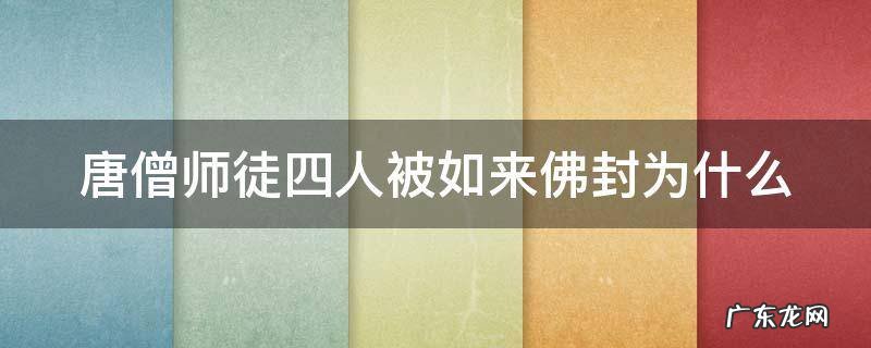唐僧师徒四人被如来佛封为什么称号拼音 唐僧师徒四人被如来佛封为什么