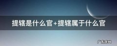 水浒传提辖是什么官 提辖是什么官