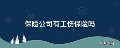 保险公司有工伤保险吗 公司都有工伤保险吗
