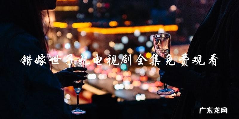 错嫁世子妃电视剧全集免费观看