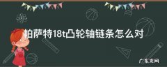 帕萨特1.8凸轮链条怎么挂 帕萨特1.8t凸轮轴链条怎么对