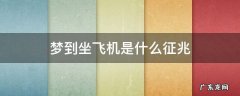 梦见坐了飞机是什么意思 梦到坐飞机是什么征兆