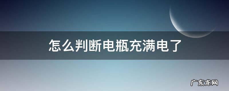 怎么判断电瓶充满电了 如何判断电瓶车充满电了
