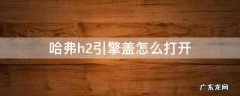 哈弗h1引擎盖怎么开图解 哈弗h2引擎盖怎么打开
