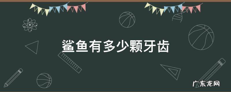 一只鲨鱼有多少颗牙齿 鲨鱼有多少颗牙齿