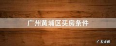 广州黄埔区买房条件(人才 广州黄埔区买房条件